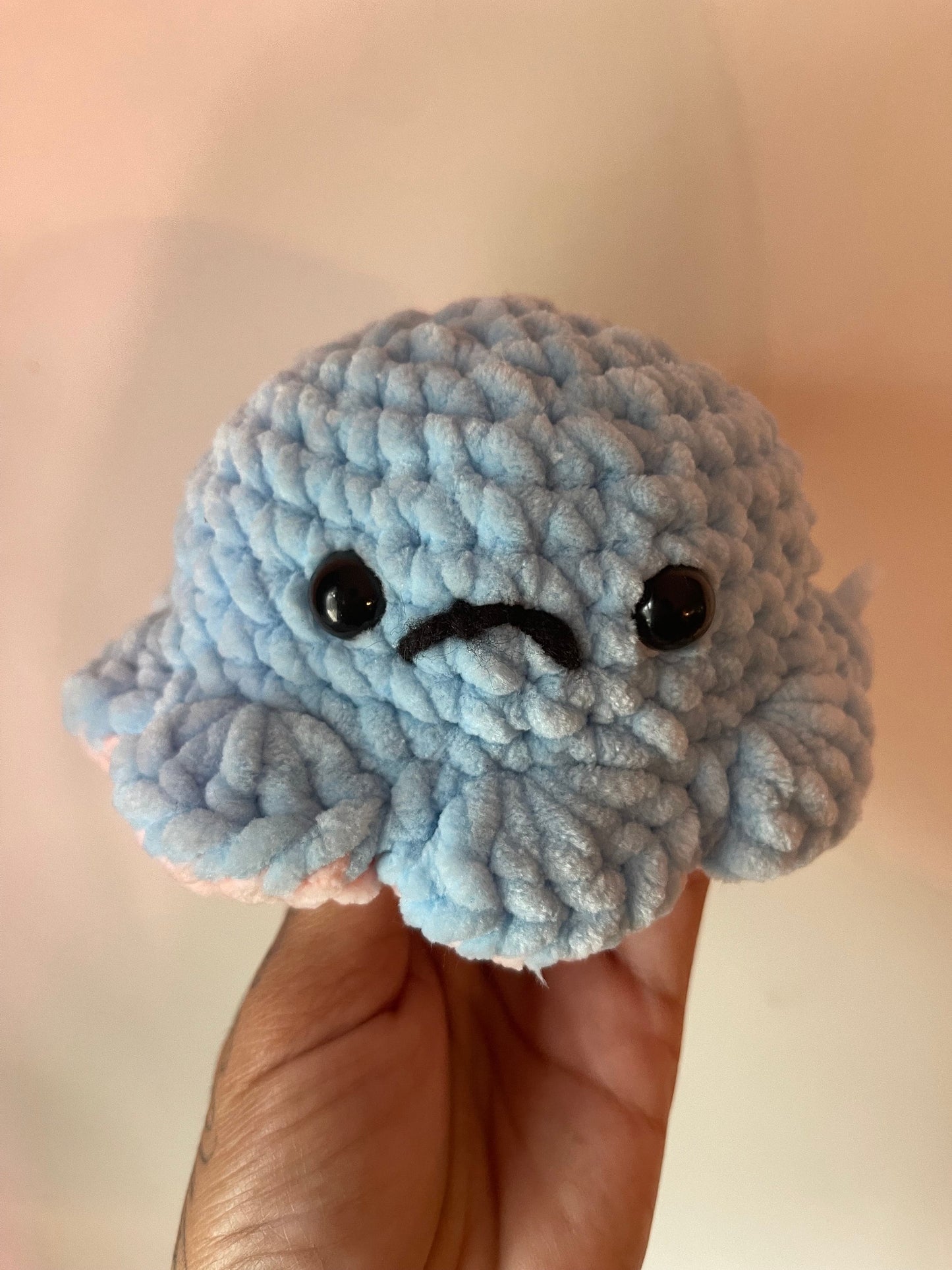 Crochet reverse octopus